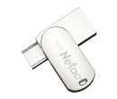 Флешка Netac U785С, 32Gb, USB 3.0/USB Type-C, Серебристый NT03U785C-032G-30PN