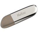 Флешка Netac U352, 8Gb, USB 2.0, Серебристый/Коричневый NT03U352N-008G-20PN