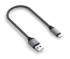 
Кабель Satechi USB A to Lightning, MFI, 0,25м, Серый ST-TAL10M