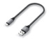 
Кабель Satechi USB A to Lightning, MFI, 0,25м, Серый ST-TAL10M