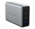 
Сетевое зарядное устройство Satechi 100W USB-C PD Compact Gan Charger, USB, 2xUSB Type-C (PD), Серый ST-TC100GM-EU