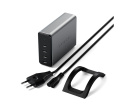 
Сетевое зарядное устройство Satechi 165W PD Gan Charger Type-C, 4xUSB Type-C (PD), Серый ST-UC165GM-EU