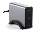 Сетевое зарядное устройство Satechi 165W PD Gan Charger Type-C, 4xUSB Type-C (PD), Серый ST-UC165GM-EU