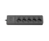 
Сетевой фильтр QUMO Power Bar PRO 6SP4U (P-0006), 5 розеток c выключателем, 3xUSB, 2500 Вт, 10А, 2м Черный 42091