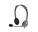 
Гарнитура проводная (наушники) Logitech Headset H110 RTL, 2xMini jack, Серый 981-000472