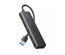 
USB-хаб UGREEN CM219 USB 3.0 (4xUSB 3.0) Черный 25851_