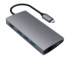 USB-хаб Satechi Aluminum Type-C Multi-Port Adapter 4K with Ethernet V2 (3xUSB 3, Type-C, RJ-45, HDMI, SD, micro-SD) Серый Док-станция ST-TCMA2M