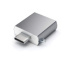 
Переходник (адаптер) Satechi Aluminum Type-C USB Adapter USB-C to USB 3.0, Серый ST-TCUAM