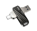 
Флешка Netac US11, 64Gb, USB 3.2/USB Type-C, Черный NT03US11C-064G-32BK