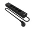 Сетевой фильтр Philips, 4 розетки, 3м, 2500Вт, 2xUSB, 1xUSB Type-C (20Вт) Черный, CHP4346BB/51