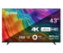 
Телевизор DIGMA (DM-LED43UBB33) 4K Ultra HD Динамики 2 3xHDMI ОС Яндекс.ТВ Черный
