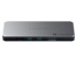 USB-хаб Satechi Thunderbolt 4 Docking Station with DisplayLink (2xUSB 3.2, 3xThunderbolt 4, RJ-45, 2xHDMI, Mini jack,SD) до 180Вт, Серый ST-DT4MDM-EU