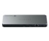 USB-хаб Satechi Thunderbolt 4 Docking Station with DisplayLink (2xUSB 3.2, 3xThunderbolt 4, RJ-45, 2xHDMI, Mini jack,SD) до 180Вт, Серый ST-DT4MDM-EU