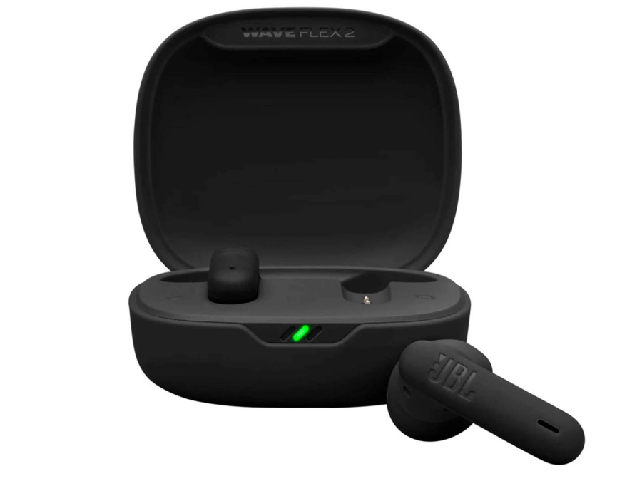 Гарнитура беспроводная (наушники) JBL Wave Flex 2, Bluetooth, 45мАч, Черный, JBLWFLEX2BLK Гарнитура беспроводная (наушники) JBL Wave Flex 2, Bluetooth, 45мАч, Черный, JBLWFLEX2BLK