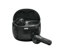 Гарнитура беспроводная (наушники) JBL Tune Flex 2 Ghost, Bluetooth, 55мАч, Прозрачный/Черный, JBLTFLEX2GBLK