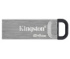 Флешка Kingston DataTraveler Kyson, 64Gb, USB 3.2, Серебристый DTKN/64GB