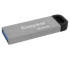 Флешка Kingston DataTraveler Kyson, 64Gb, USB 3.2, Серебристый DTKN/64GB