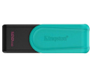 Флешка Kingston DataTraveler Exodia S, 128Gb, USB 3.2, Бирюзовый/Черный DTXS/128GB