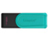 Флешка Kingston DataTraveler Exodia S, 128Gb, USB 3.2, Бирюзовый/Черный DTXS/128GB
