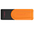 Флешка Kingston DataTraveler Exodia S, 256Gb, USB 3.2, Оранжевый/Черный DTXS/256GB