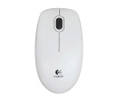 Мышь проводная Logitech B100 910-003360, 800dpi, Белый